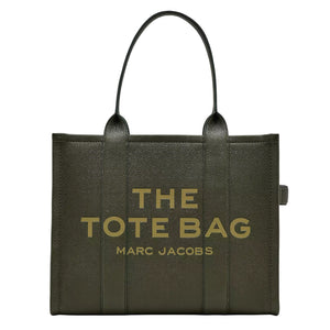 THE LEATHER LARGE TOTE BAG