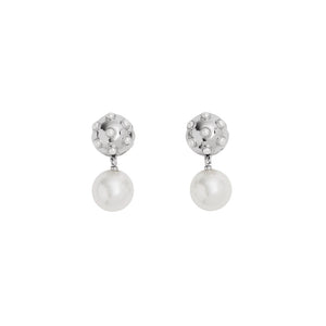 THE PEARL DOT DROP EARRINGS