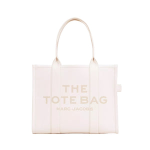 THE LEATHER LARGE TOTE BAG