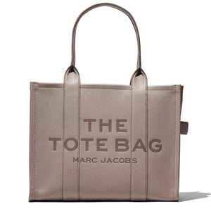 THE LEATHER LARGE TOTE BAG