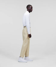 Load image into Gallery viewer, LINEN-BLEND TAILORED TROUSERS