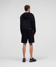 Load image into Gallery viewer, KARL LOGO ZIP-UP HOODIE