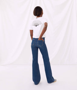 KARL X AMBER VALLETTA HIGH-WAISTED JEANS