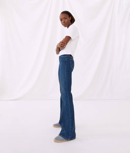 KARL X AMBER VALLETTA HIGH-WAISTED JEANS