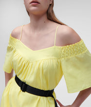 Load image into Gallery viewer, OFF-SHOULDER DRESS WITH BELT