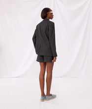 Load image into Gallery viewer, KARL X AMBER VALLETTA DENIM-LOOK BLAZER