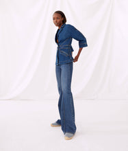 Load image into Gallery viewer, KARL X AMBER VALLETTA TAILORED DENIM JACKET