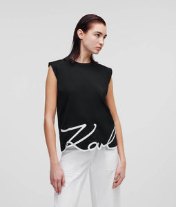 KARL SIGNATURE TANK TOP