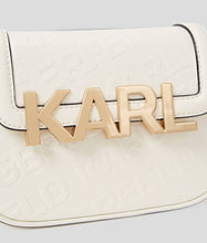 Load image into Gallery viewer, K/LETTERS EMBOSSED CROSSBODY