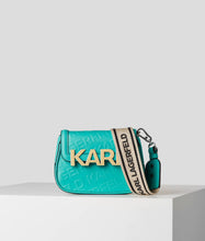 Load image into Gallery viewer, K/LETTERS EMBOSSED CROSSBODY