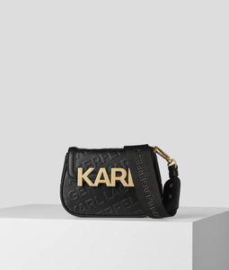 K/LETTERS EMBOSSED CROSSBODY