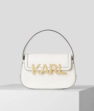 Load image into Gallery viewer, K/LETTERS EMBOSSED SHOULDER BAG