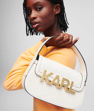 Load image into Gallery viewer, K/LETTERS EMBOSSED SHOULDER BAG