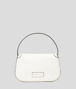 K/LETTERS EMBOSSED SHOULDER BAG