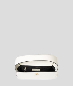 K/LETTERS EMBOSSED SHOULDER BAG