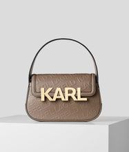 Load image into Gallery viewer, K/LETTERS EMBOSSED SHOULDER BAG