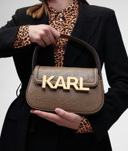 Load image into Gallery viewer, K/LETTERS EMBOSSED SHOULDER BAG