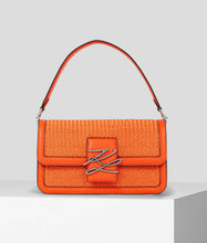 Load image into Gallery viewer, K/AUTOGRAPH RAFFIA SHOULDER BAG