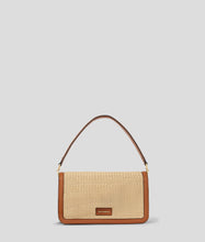 Load image into Gallery viewer, K/AUTOGRAPH RAFFIA SHOULDER BAG