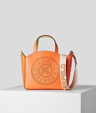 Load image into Gallery viewer, K/CIRCLE SMALL PERFORATED LOGO TOTE BAG