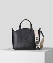 Load image into Gallery viewer, K/CIRCLE SMALL PERFORATED LOGO TOTE BAG