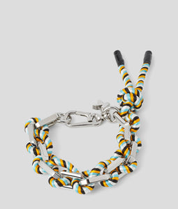 K/SUMMER WOVEN CHAIN BRACELET