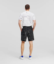 Load image into Gallery viewer, ALL-OVER KARL LOGO SHORTS