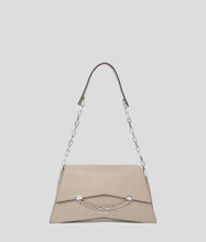 Load image into Gallery viewer, K/SEVEN LARGE GRAINY-LEATHER SHOULDER BAG