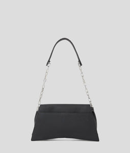 K/SEVEN LARGE GRAINY-LEATHER SHOULDER BAG