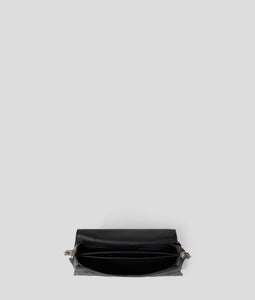 K/SEVEN SMALL GRAINY-LEATHER CROSSBODY BAG