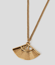 Load image into Gallery viewer, K/ARCHIVE FAN CHARM NECKLACE