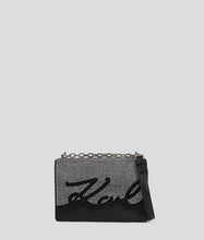 Load image into Gallery viewer, K/SIGNATURE CRYSTALS SMALL SHOULDER BAG