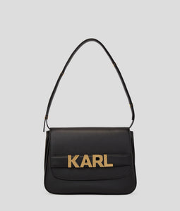 K/LETTERS FLAP SHOULDER BAG