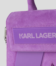 Load image into Gallery viewer, IKON K SMALL SUEDE CROSSBODY BAG