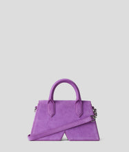 Load image into Gallery viewer, IKON K SMALL SUEDE CROSSBODY BAG