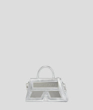 Load image into Gallery viewer, IKON K SMALL CROC-EFFECT CROSSBODY BAG