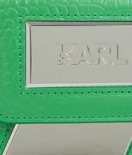 Load image into Gallery viewer, IKON K SMALL CROC-EFFECT CROSSBODY BAG