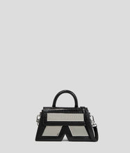 Load image into Gallery viewer, IKON K SMALL CROC-EFFECT CROSSBODY BAG