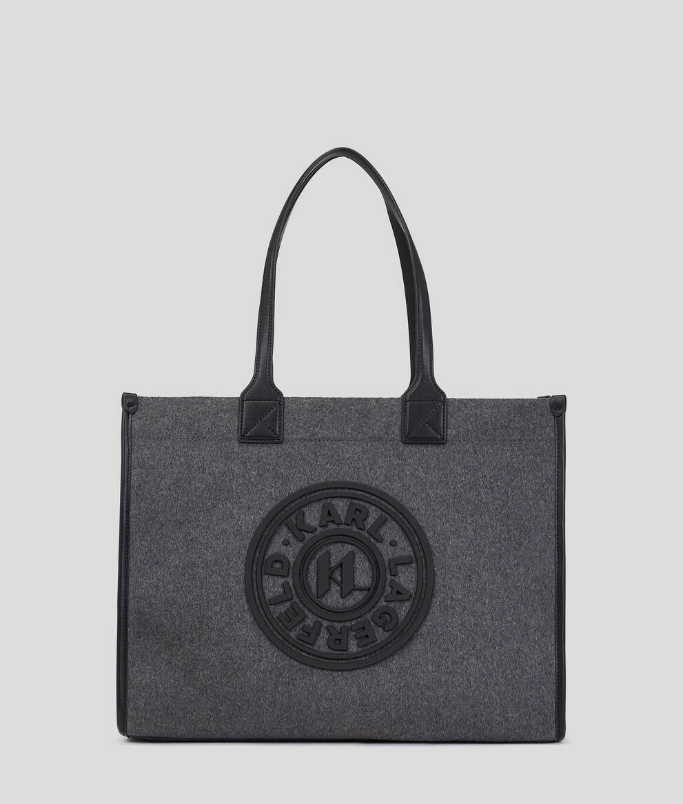 K/SKUARE LARGE FELT TOTE BAG