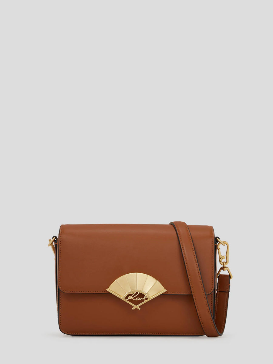 K/SIGNATURE FAN MEDIUM CROSSBODY BAG