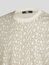 Load image into Gallery viewer, ALL-OVER KARL LOGO T-SHIRT