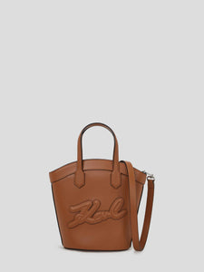 K/SIGNATURE TULIP SMALL TOTE BAG