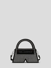 Load image into Gallery viewer, IKON K SMALL CRYSTAL TOP-HANDLE BAG