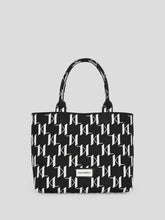 Load image into Gallery viewer, K/MONOGRAM KNIT LARGE TOTE BAG