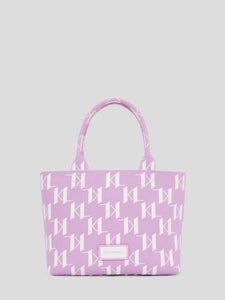 K/MONOGRAM KNIT MEDIUM TOTE BAG