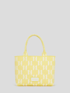 K/MONOGRAM KNIT MEDIUM TOTE BAG