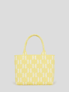 K/MONOGRAM KNIT MEDIUM TOTE BAG