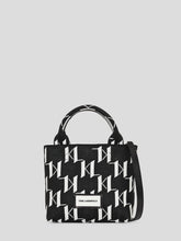 Load image into Gallery viewer, K/MONOGRAM KNIT SMALL TOTE BAG