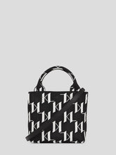 Load image into Gallery viewer, K/MONOGRAM KNIT SMALL TOTE BAG