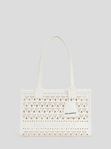 K/SKUARE MEDIUM PERFORATED TOTE BAG